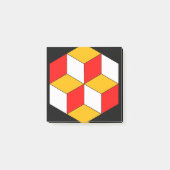 3d cubes post-it klebezettel (Vorderseite)