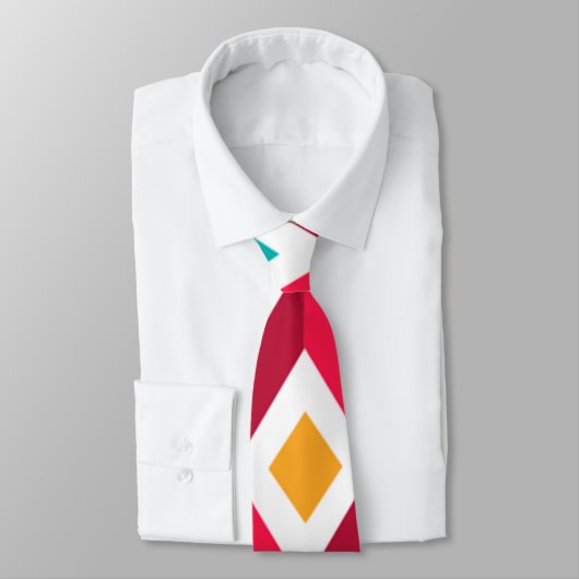 3D-Cubes rosa Krawatte (Gebunden)