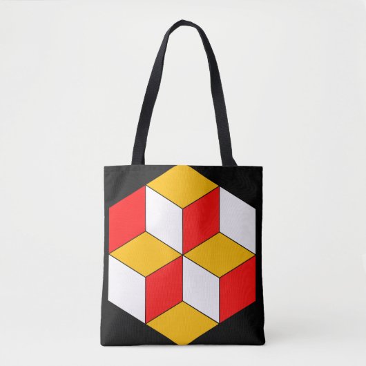 3d cubes tasche (Vorderseite)