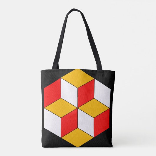 3d cubes tasche (Rückseite)