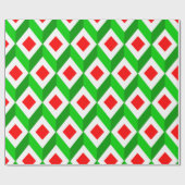 3D Cubes Weihnachten  Geschenkpapier (Flach)