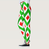 3D Cubes Weihnachten Leggings (Links)
