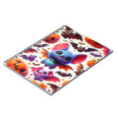 3D cute bats halloween Notizblock (Linke Seite)