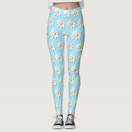 3D Daisy-Blume Leggings