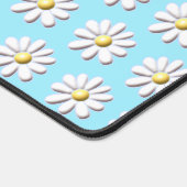 3D Daisy-Blume Schreibtischunterlage (Ecke)