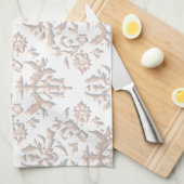 3D-Damasken Küchentuch (Viertel Falte)