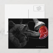 3D-Darstellung der Milz Postkarte (Vorne/Hinten)
