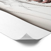 3D-Darstellung des männlichen Fortpflanzungssystem Poster (Ecke)