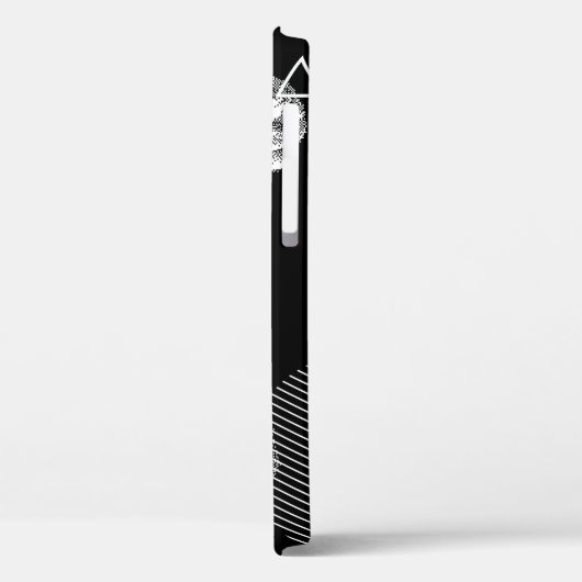 3D-Darstellung von Michelangelos David Kopf in Pix Case-Mate iPhone Hülle (Rückseite / Links)