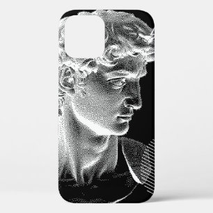 3D-Darstellung von Michelangelos David Kopf in Pix Case-Mate iPhone Hülle