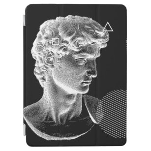 3D-Darstellung von Michelangelos David Kopf in Pix iPad Air Hülle