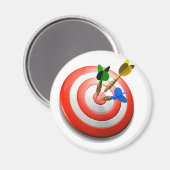 3D Darts BullsEYE Magnet (Vorderseite/Rückseite)