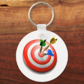 3D Darts BullsEYE Schlüsselanhänger (Vorderseite)