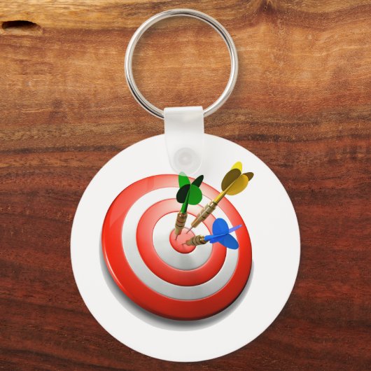 3D Darts BullsEYE Schlüsselanhänger (Vorderseite)