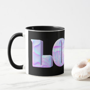 3D-Design, Grafik, Einzigartig, Cool LOVE Tasse