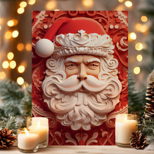 3D detaillierter Weihnachtsmann Weihnachten