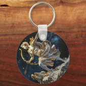 3D-Diagramm der zwölf Tierkreiszeichen - Sagittari Schlüsselanhänger (Vorderseite)