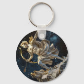 3D-Diagramm der zwölf Tierkreiszeichen - Sagittari Schlüsselanhänger (Rückseite)