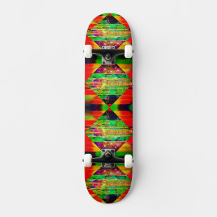 3D Diamanteffekt Skateboard