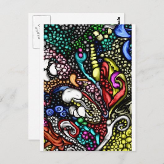 3D Digital Art Gruß und Postkarten (Vorne/Hinten)