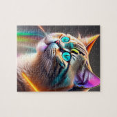 3D Digital Colorful Chat Puzzle (Horizontal)