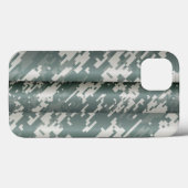 3D-digitale Camouflage Case-Mate iPhone Hülle (Rückseite (Horizontal))