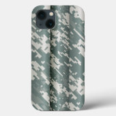 3D-digitale Camouflage Case-Mate iPhone Hülle (Rückseite)