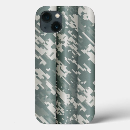 3D-digitale Camouflage Case-Mate iPhone Hülle (Rückseite)