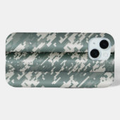 3D-digitale Camouflage Case-Mate iPhone Hülle (Rückseite (Horizontal))