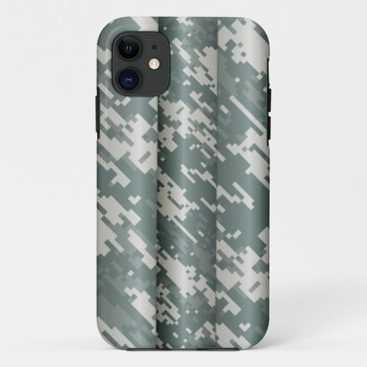 3D-digitale Camouflage Case-Mate iPhone Hülle (Rückseite)