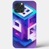 3D-Dimension Case-Mate iPhone Hülle (Rückseite)
