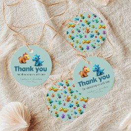 3d Dino Dinosaurier Junge Dusche Gefallen Tags Geschenkanhänger