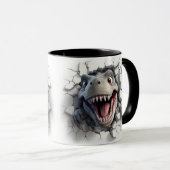 3D Dinosaurier-Loch in einer Tasse - Entfesseln Si (VorderseiteRechts)