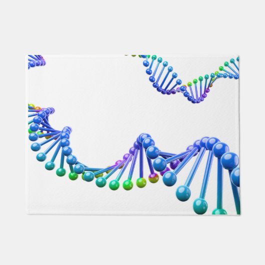 3D-DNA-Doppelhelix Fußmatte (Vorderseite)