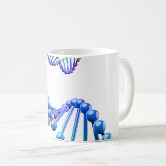 3D-DNA KAFFEETASSE (VorderseiteRechts)