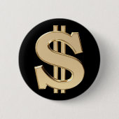 3D-Dollar Button (Vorderseite)