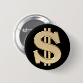 3D-Dollar Button (Vorne & Hinten)