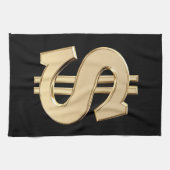 3D-Dollar Handtuch (Horizontal)