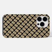 3D-Dollar iPhone Hülle (Rückseite (Horizontal))