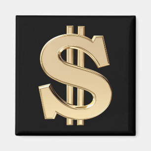 3D-Dollar Magnet