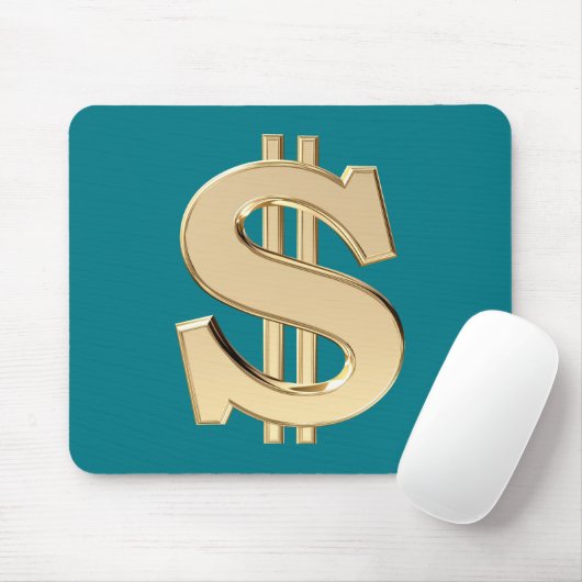 3D-Dollarzeichen Mousepad (Mit Mouse)