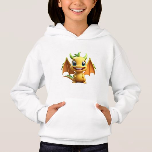 3d Dragon Graphic Hoodie (Vorderseite)