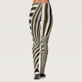 3D-Drehungen Leggings (Rückseite)