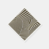3D-Drehungen Paper Napkin Serviette (Ecke)