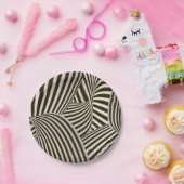 3D-Drehungen Papier-Teller Pappteller (Party)
