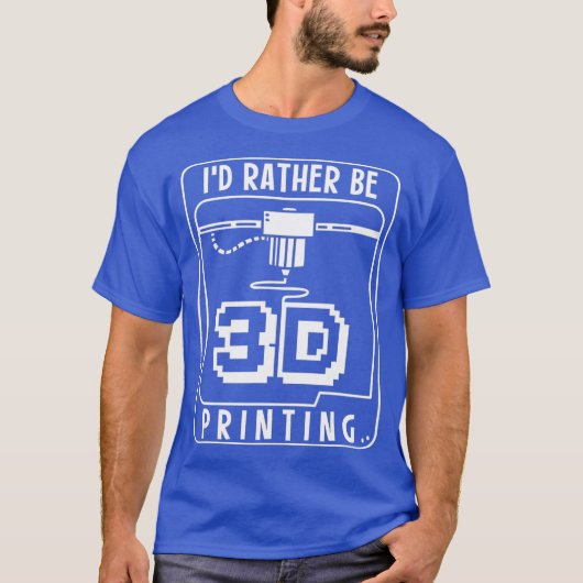 3D-Druck für 3D-Druck T-Shirt (Vorderseite)