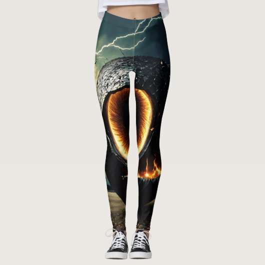 "3D-Druck" Leggings (Vorderseite)