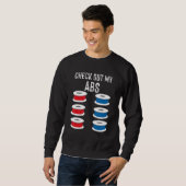 3D-Druckabs für 3D-Druck Sweatshirt (Vorne ganz)