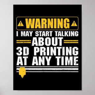 3D-Druckdesign für Männer Frauen 3D-Druck 3D-Druck Poster
