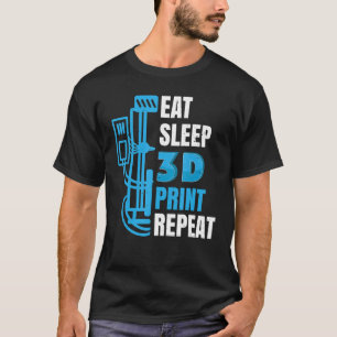3D-Drucker 3D-Modellbauer 3D-Druck T-Shirt